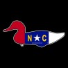 Shore Redneck NC Duck Decoy Decal