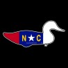 Shore Redneck NC Duck Decoy Decal