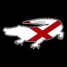 Shore Redneck Alabama Alligator Decal