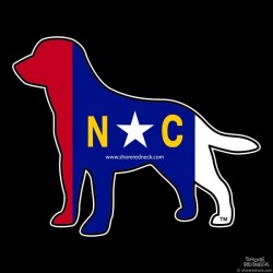 Shore Redneck NC Labrador Decal