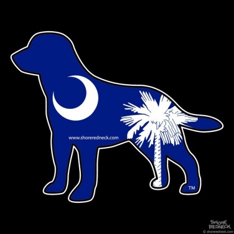 Shore Redneck SC Labrador Decal