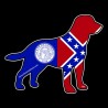 Shore Redneck Old Georgia Labrador Decal