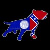 Shore Redneck Old Georgia Pitbull Decal