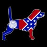 Shore Redneck Old Georgia Beagle Decal