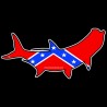 Shore Redneck Dixie Tarpon Decal