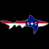 Shore Redneck NC Bull Shark Decal