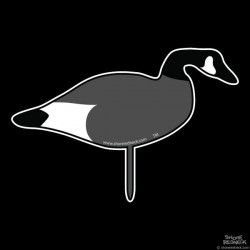 Shore Redneck 2D Goose Silhouette 2 Decal