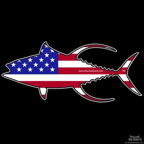 Shore Redneck USA Yellowfin Decal