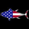 Shore Redneck USA Tuna Decal