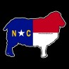 Shore Redneck NC Sheep Decal