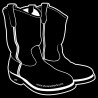 Shore Redneck Work Boots Decal