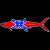 Shore Redneck Dixie King Mackerel Decal