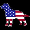 Shore Redneck USA Labrador Decal