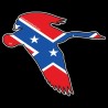 Shore Redneck Dixie Goose Decal