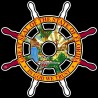 Shore Redneck Florida Ships Wheel Decal