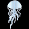 Shore Redneck Seer Sucker Jellyfish Decal