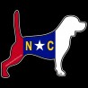 Shore Redneck NC Beagle Decal