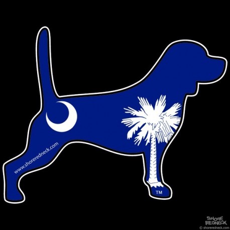 Shore Redneck SC Beagle Decal