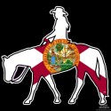 Shore Redneck Florida Western Pleasure Horse Decal