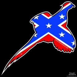 Shore Redneck Dixie Pheasant Duck Decal