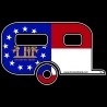 Shore Redneck Georgia Horse Trailer Decal