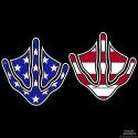 Shore Redneck USA Goose Prints Decal