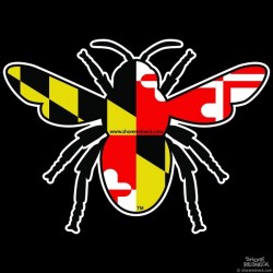 Shore Redneck MD Bumblebee Decal