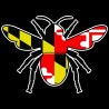 Shore Redneck MD Bumblebee Decal