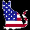 Shore Redneck USA Barn Cat Decal