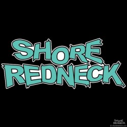 Shore Redneck Bahama Blue Logo Decal