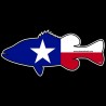 Shore Redneck Texas Bass Decal