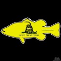 Shore Redneck Gadsden Bass Decal