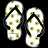 Shore Redneck Black Eyed Susan Flops Decal