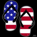 Shore Redneck USA Flops Decal