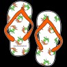 Shore Redneck Irish Crab Flops Decal