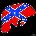 Shore Redneck Dixie Manatee Decal