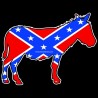 Shore Redneck Dixie Donkey Decal