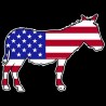 Shore Redneck USA Donkey Decal