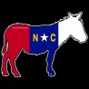 Shore Redneck NC Donkey Decal