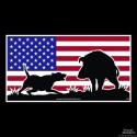 Shore Redneck Bayed Up USA Decal