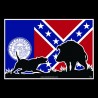 Shore Redneck Bayed Up Old GA Decal