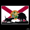 Shore Redneck Bayed Up Florida Decal