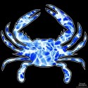 Shore Redneck Gulf Stream Blue Crab Decal