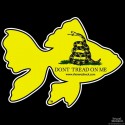 Shore Redneck Gadsden Goldfish Decal