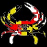 Shore Redneck MD Themed Crabby Crabber Decal