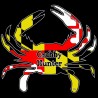 Shore Redneck MD Themed Crabby Hunter Decal