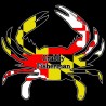 Shore Redneck MD Themed Crabby Fisherman Decal