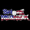 Shore Redneck In the Sights USA Flag Decal