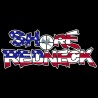 Shore Redneck Buck In the Sights USA Flag Decal