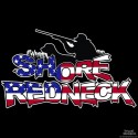 Shore Redneck Waterfowl Hunter USA Flag Decal